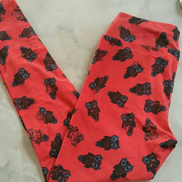 Lularoe Owls OS Leggings NWT - Picture 2 of 2